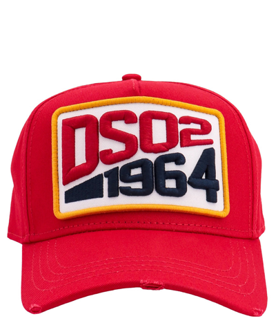 Dsquared2 Hat In Red