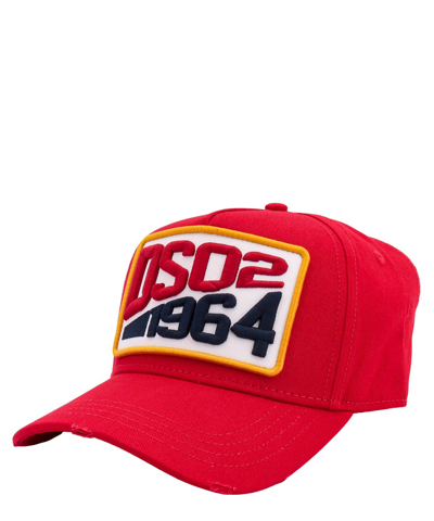 Dsquared2 Hat In Red