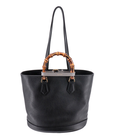 Shop Gucci Diana Tote Bag In Black