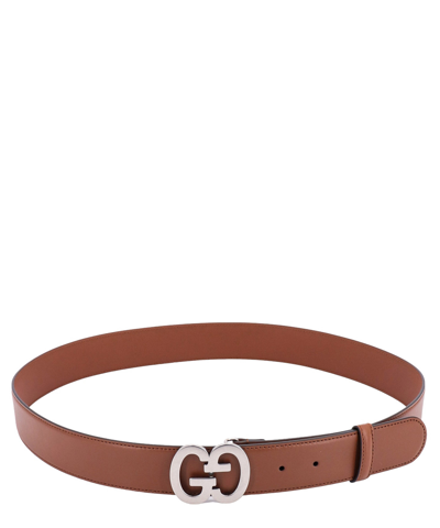 Shop Gucci Belt In Brown