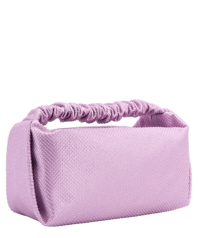 Shop Alexander Wang Scrunchie Handbag In Violet