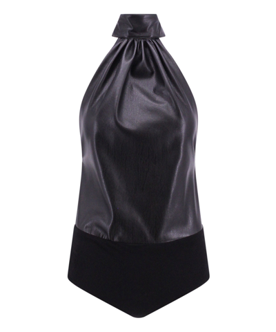 Shop Philosophy Di Lorenzo Serafini Bodysuit In Black