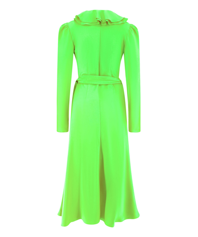 Shop Philosophy Di Lorenzo Serafini Midi Dress In Green