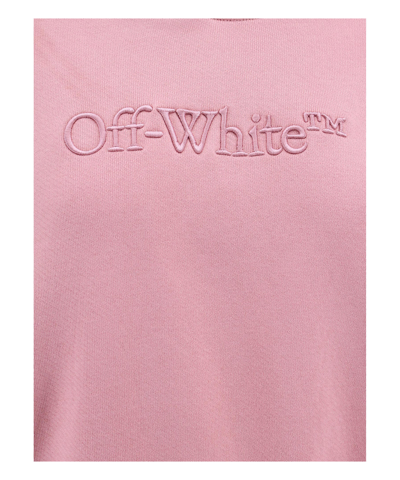 Shop Off-white Hoodie In Pink