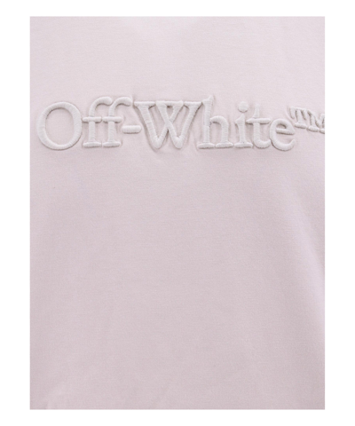 Shop Off-white T-shirt In Grey