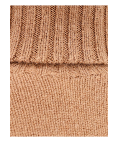 Shop Drumohr Roll-neck Sweater In Brown