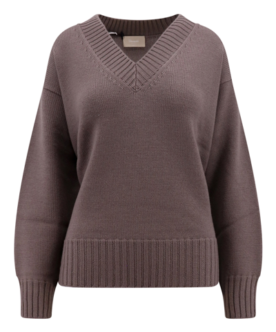 Shop Drumohr Sweater In Beige
