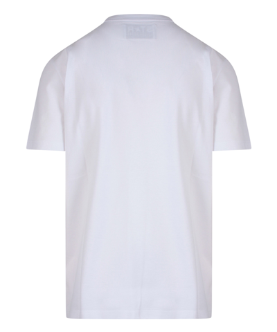 Shop Golden Goose T-shirt In White