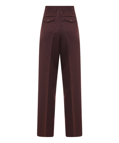 Shop Golden Goose Trousers In Brown