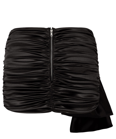 Shop Dolce & Gabbana Mini Skirt In Black