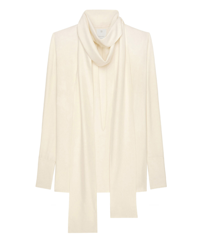 Shop Givenchy Blouse In Beige