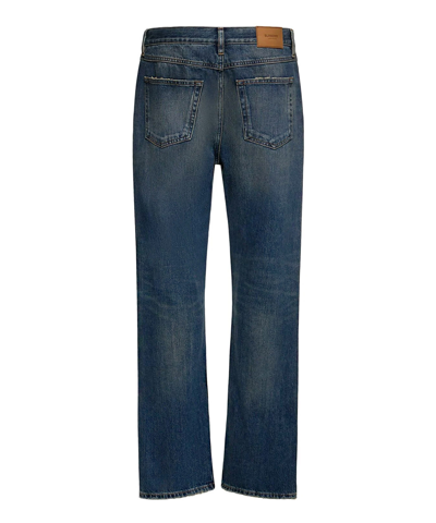 Shop Burberry Jeans In Blue