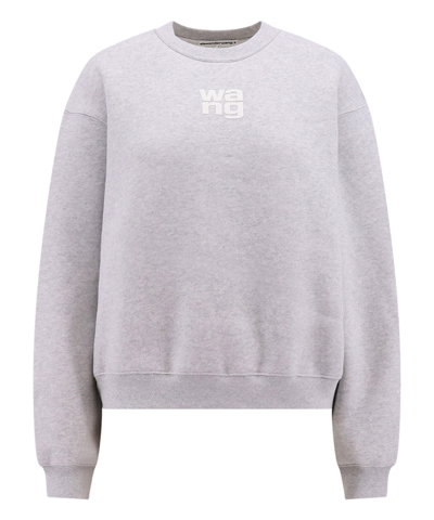Shop Alexander Wang Sweatshirt In Grey