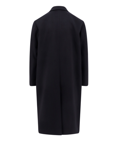 Shop Valentino Coat In Black