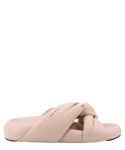 Marni Bubble Sandals In Grey