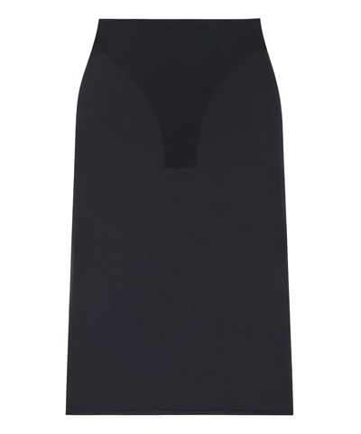 Shop Courrèges Midi Skirt In Black