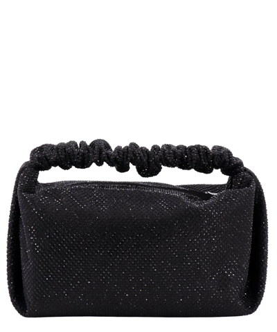 Shop Alexander Wang Scrunchie Handbag In Black