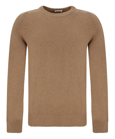 Shop Saint Laurent Sweater In Brown