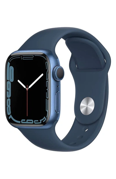 Shop Apple 41mm Series 7 Gps + Cellular  Watch® In Blue