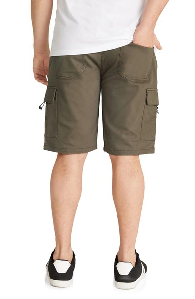 Shop Johnny Bigg Nelson Cargo Shorts In Khaki