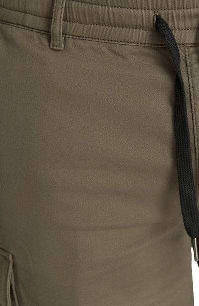 Johnny Bigg Nelson Cargo Shorts In Khaki