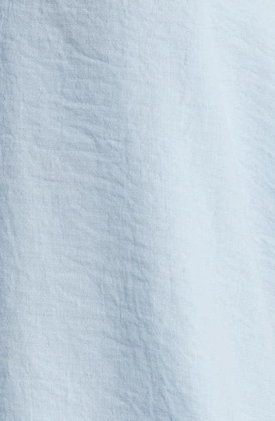 Bobeau Rudy Inverted Pleat Sleeveless Blouse In Cashmere Blue