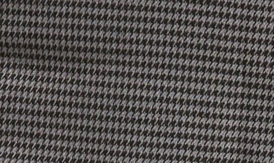 Treasure & Bond Houndstooth Button Front Miniskirt In Grey Mini Houndstooth