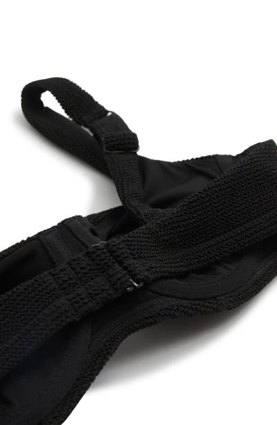 & Other Stories Underwire Bikini Top In Black