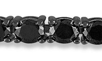 Shop Esquire Black Spinel Tennis Bracelet