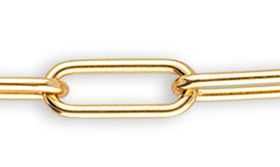 Shop Esquire Paper Clip Chain Necklace In Gold