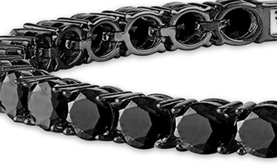 Esquire Black Spinel Tennis Bracelet In Black