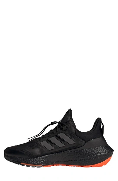 Shop Adidas Originals Ultraboost 22 Cold.rdy Ii Running Shoe In Core Black/ Carbon/ Orange