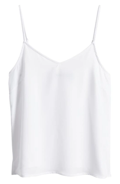 Halogen V-neck Woven Camisole In New Ivory