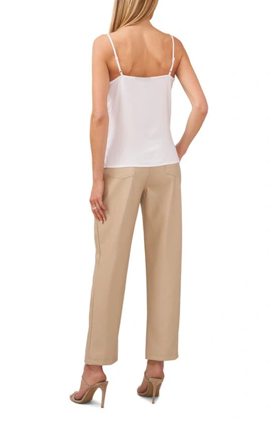 Halogen V-neck Woven Camisole In New Ivory