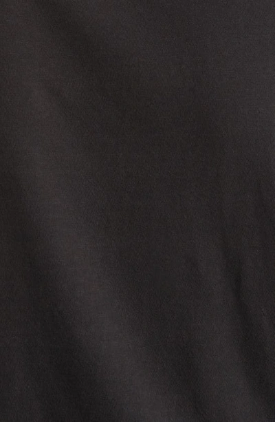 Re/done Graphic Print T-shirt Romance In Washed Black