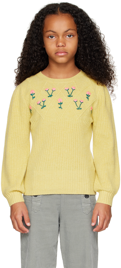 Shop Morley Kids Yellow Tikka Sweater
