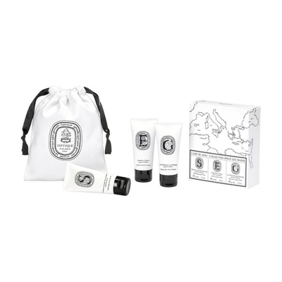 Shop Diptyque The Art Of Hand Care Travel Set 30 ml In No_color