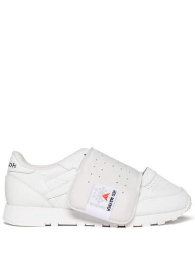 Shop Reebok Ltd X Hed Mayner White Classic Leather Sneakers
