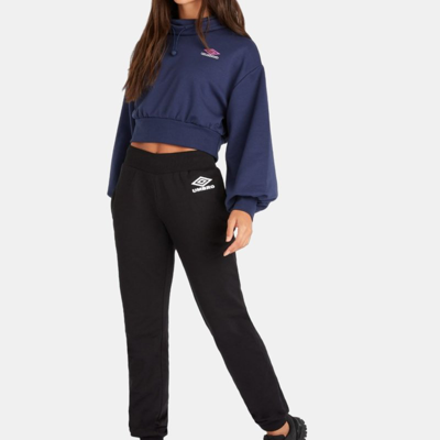 Shop Umbro Womens/ladies Classico Sweatpants In Black