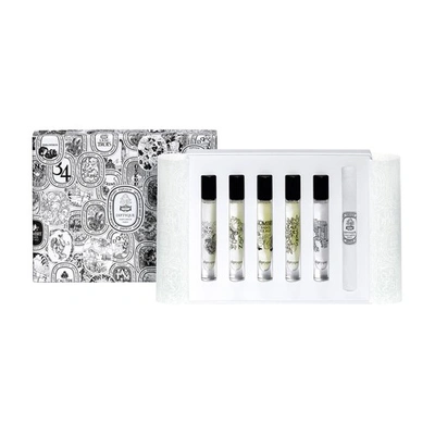 Shop Diptyque Set Of 5 Eaux De Toilette Pre Composed 7,5 ml In No_color