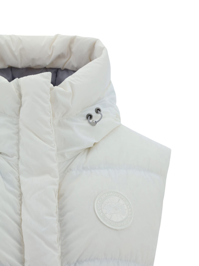 Shop Canada Goose Rayla Down Vest In Northstar White