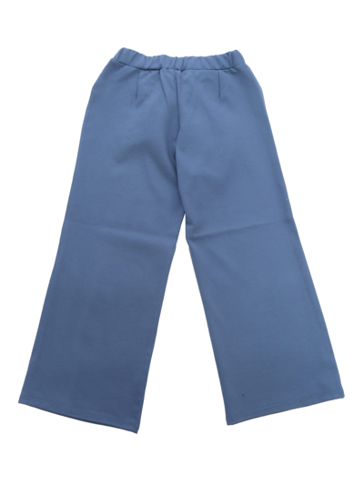 Shop Magil Milano Stitch Gaucho Pants In Light Blue