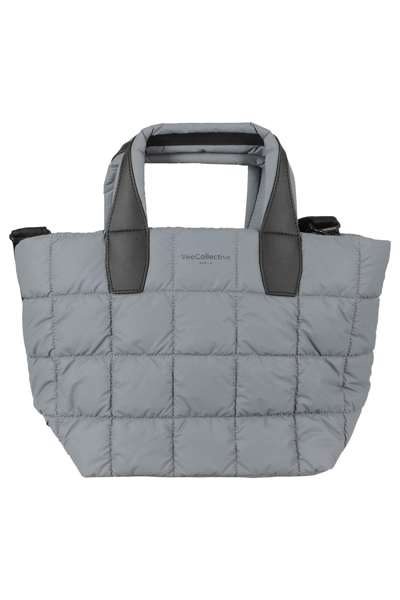 Shop Veecollective Porter Tote Small In Cement Cement