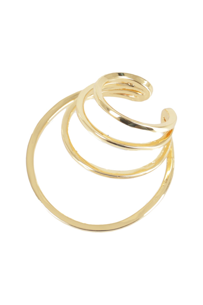 Shop Federica Tosi Ear Cuff Kate In Gold