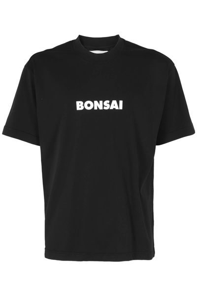 Shop Bonsai Regular Tee, Logo In Black Black