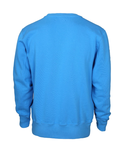 Shop Autry Cobalt Color Cotton Sweatshirt