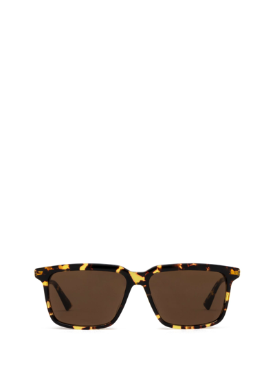 Shop Bottega Veneta Bv1261s Havana Sunglasses