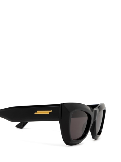 Shop Bottega Veneta Bv1251s Black Sunglasses