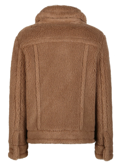 Shop Max Mara Tteddino Jacket In Cammello