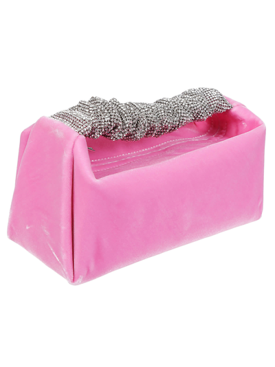 Shop Alexander Wang Scrunchie Mini Bag In Lipstick Pink